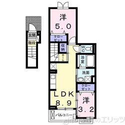 モデッサ　フェリーチェの物件間取画像